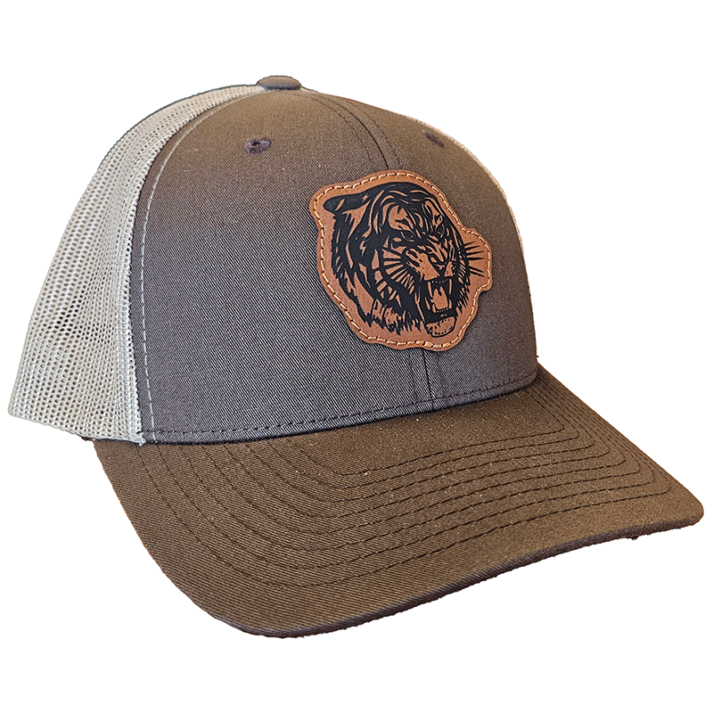 Brown Hat with Patch Logo