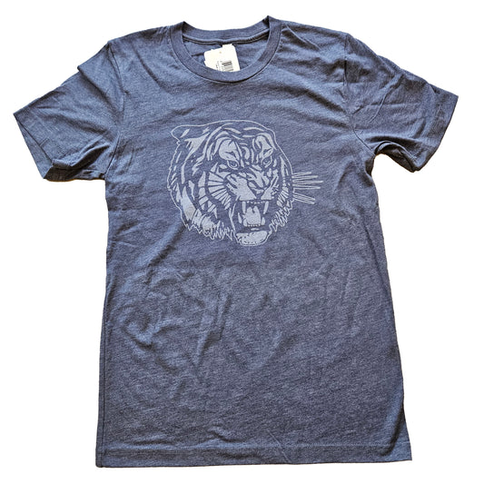 T-shirt with Tiger Head logo in Navy Blue
