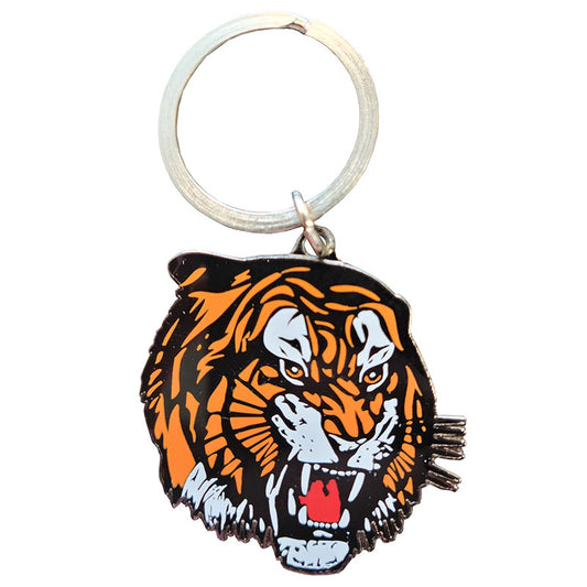 Tiger Head Keychain
