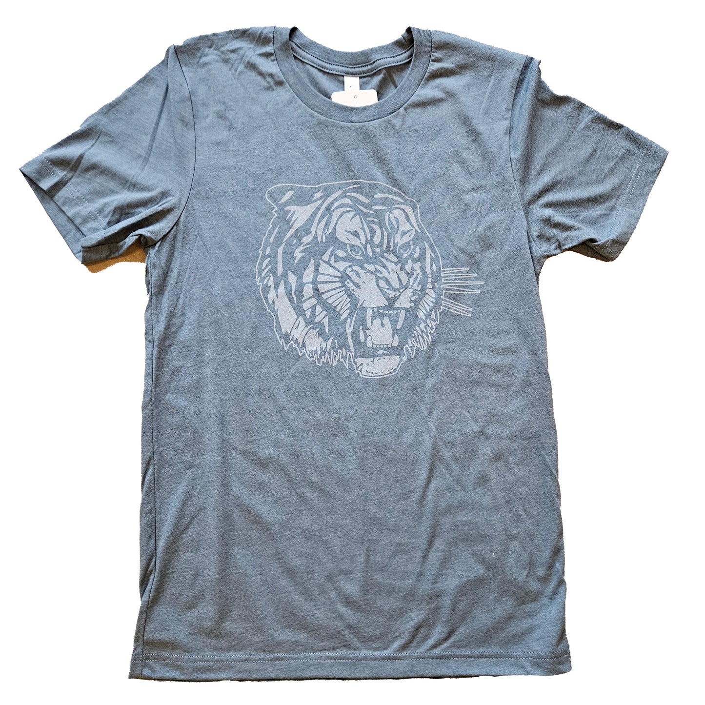 T-shirt with Tiger Head logo in Slate